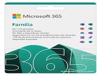 Microsoft 365 Family - Licencia básica - hasta 6 personas